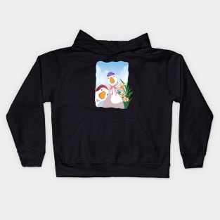 Cute Duck Kids Hoodie